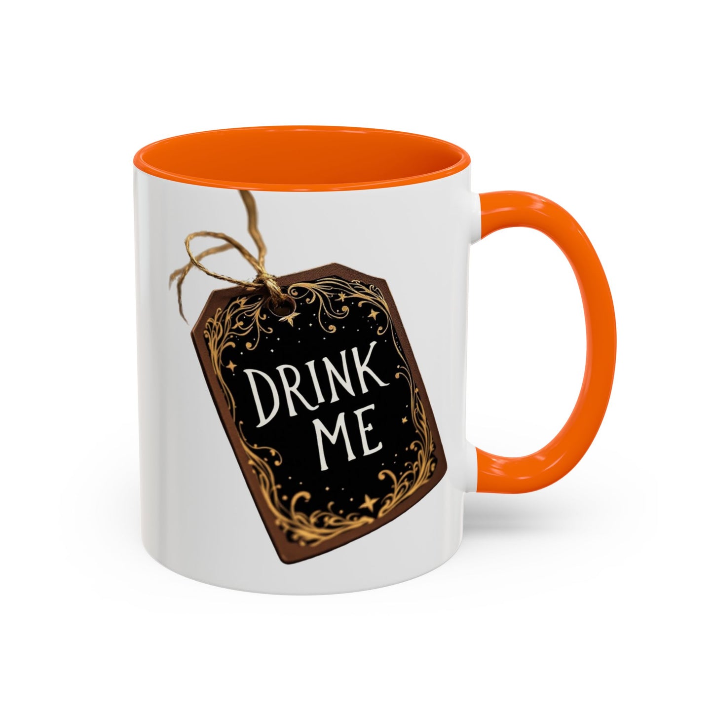 Whimsical Drink Me Coffee Mug - Enchanting Accent Cup for Tea Lovers