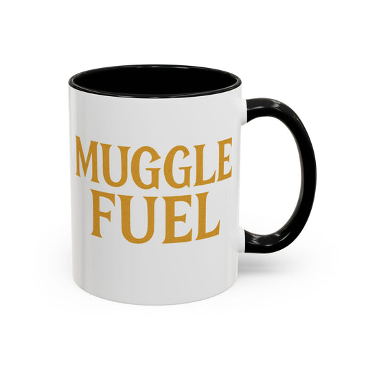 Muggle Fuel Coffee Mug - Wizarding-Themed Mug, Magic Inspired Gift, Cozy Home Addition, Perfect for Harry Potter Fans