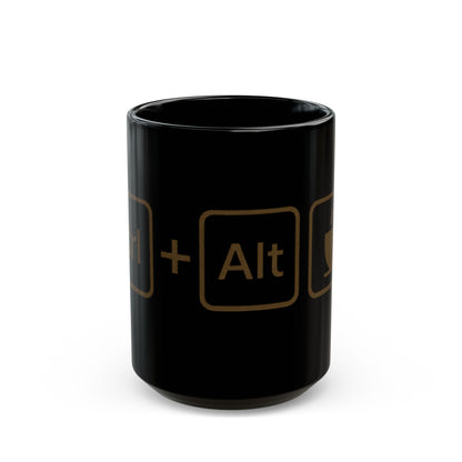 Ctrl + Alt Coffee Mug, Funny Mug for Programmers, Computer Geek Gift