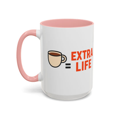 Coffee Extra Life Design, Unique Kitchen Decor, Birthday or Holiday Gift