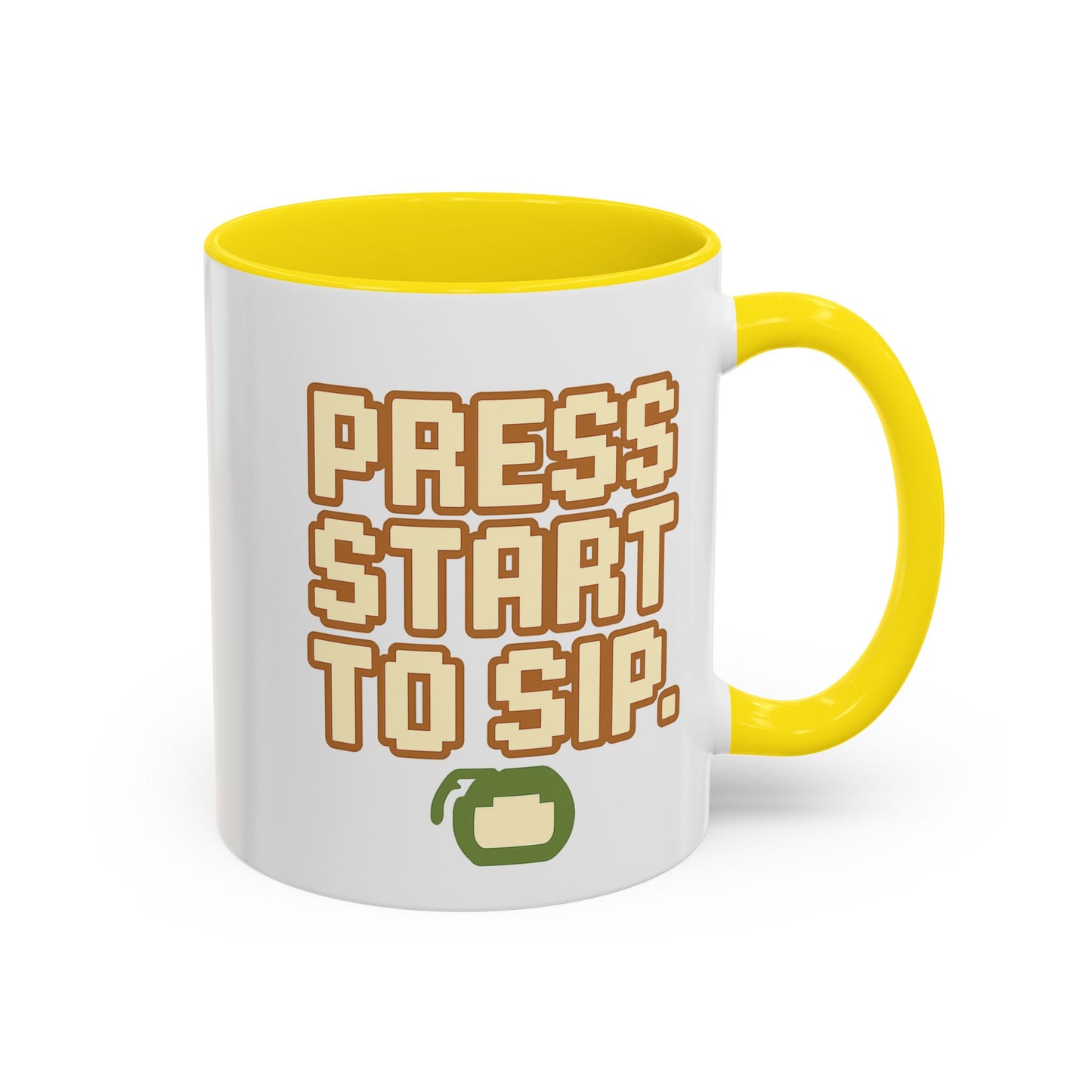 Press Start to Sip, Unique Gift for Gamers, Fun Birthday Present, Video Game Decor, Geeky Kitchenware