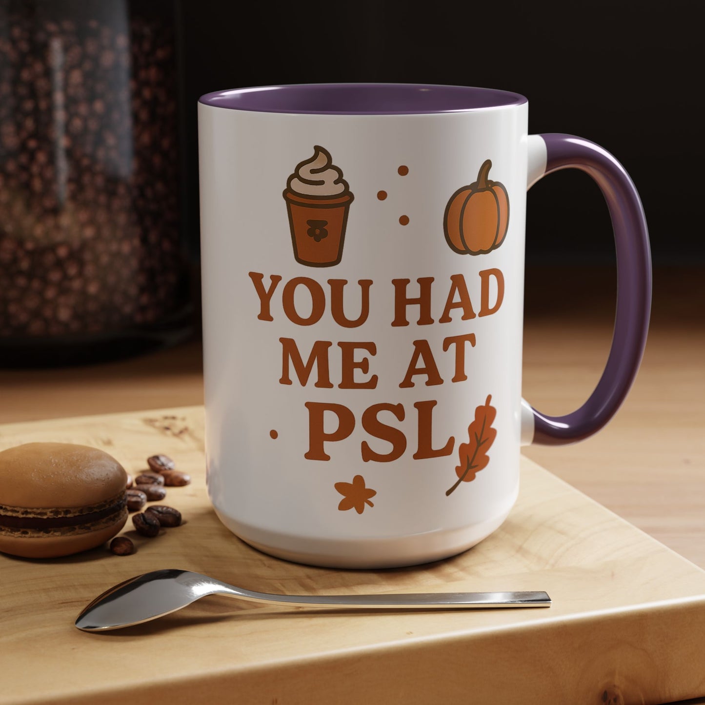 You had me at PSL -Autumn Pumpkin Spice Mug, Cozy Coffee Cup for Fall Lovers, Perfect Gift for PSL Fans