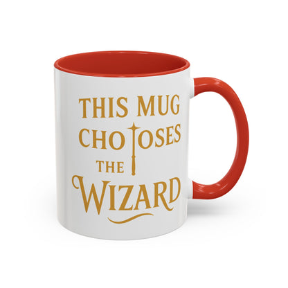 Wizard Choice Coffee Mug - Unique Gift for Wizards, Fun Coffee Lover Cup, Magical Drinkware, Birthday Present, Fantasy Mug