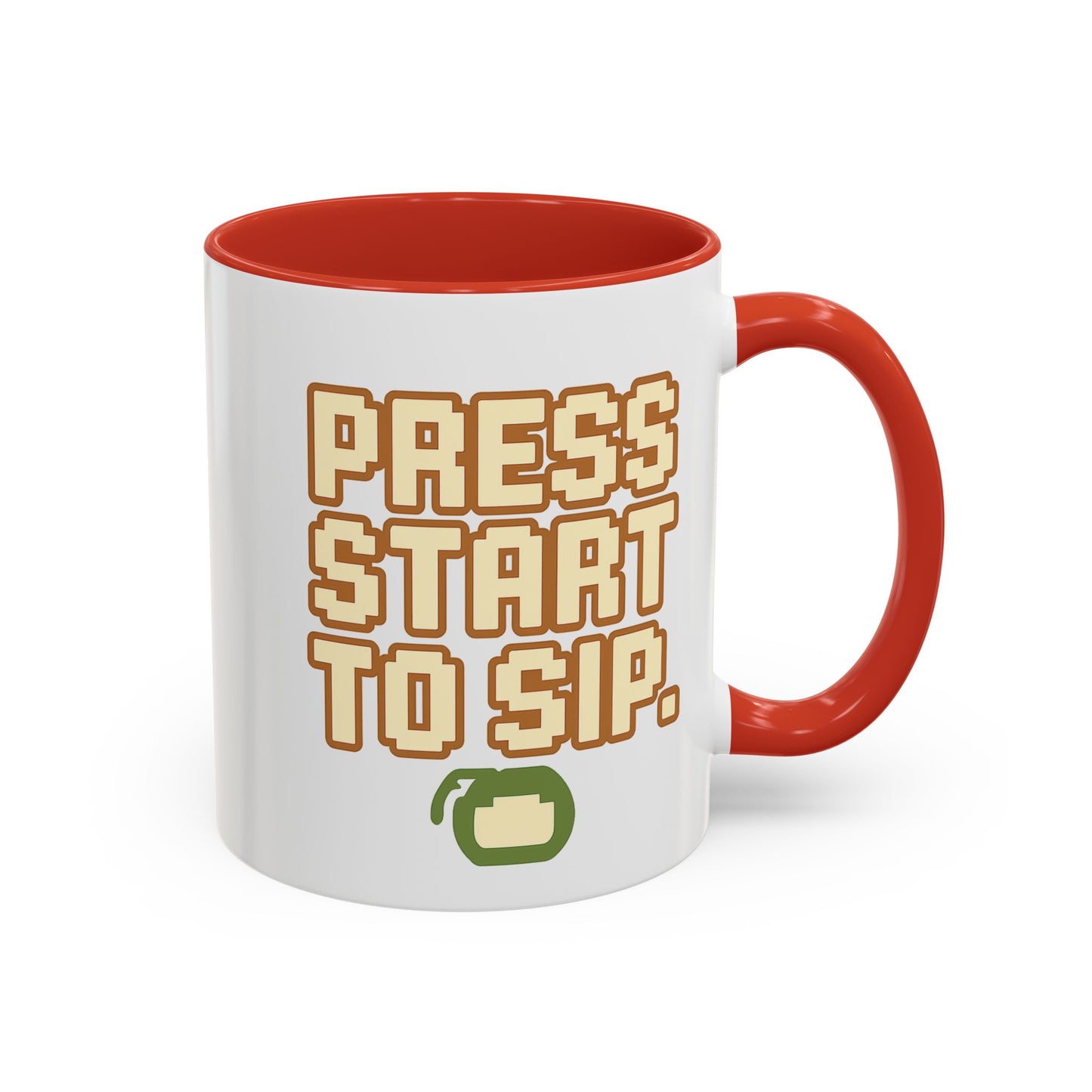 Press Start to Sip, Unique Gift for Gamers, Fun Birthday Present, Video Game Decor, Geeky Kitchenware