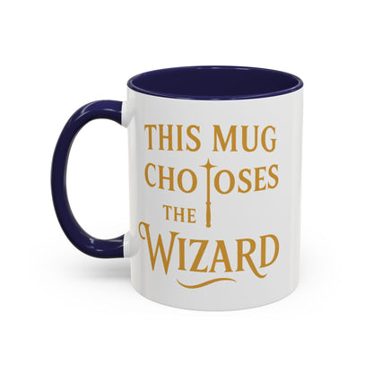 Wizard Choice Coffee Mug - Unique Gift for Wizards, Fun Coffee Lover Cup, Magical Drinkware, Birthday Present, Fantasy Mug
