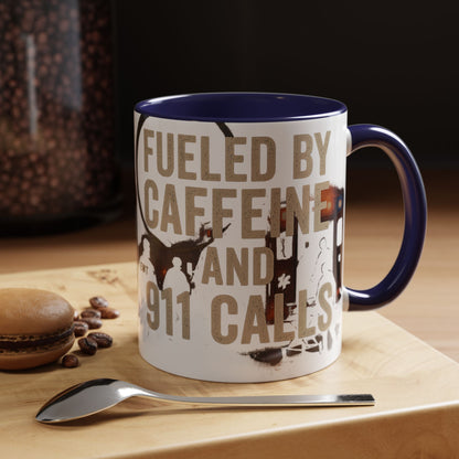 Fueled By Caffeine and 911 Calls – Perfect Gift for EMTs, Nurses, and First Responders