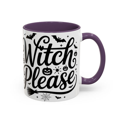 Witch Please Coffee Mug, Halloween Gift, Spooky Decor, Witchcraft Mug, Fall Home Decor, Cute Halloween Present