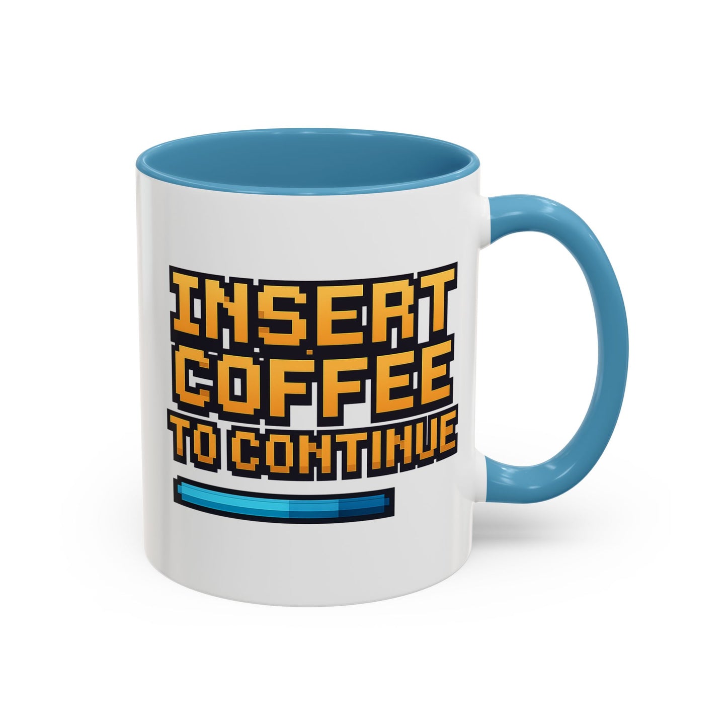Insert Coffee to Continue, Gift for Tech Lovers, Office Desk Decor, Video Game Mug