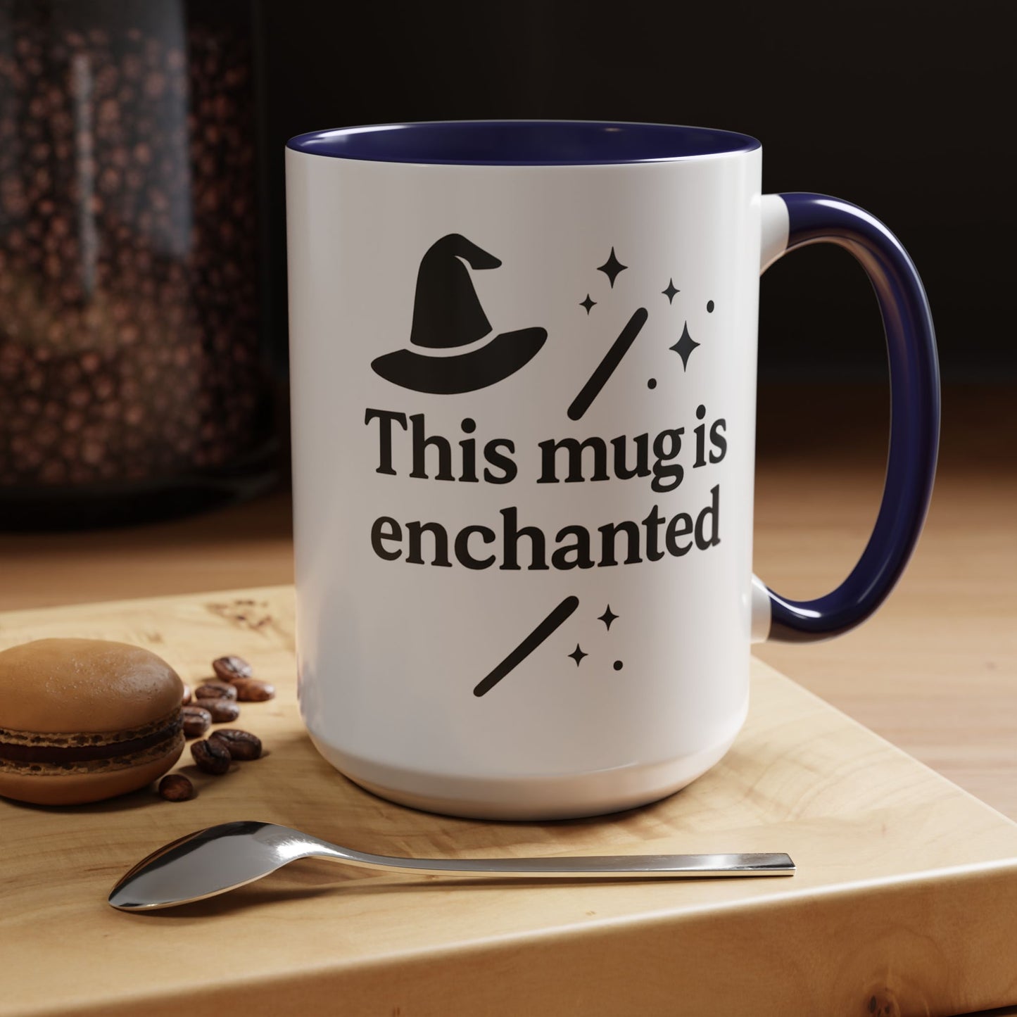 Enchanted Witch Coffee Mug, Magical Mug Gift, Halloween Decor, Witchcraft Mug, Coffee Lover Gift, Enchanted Design
