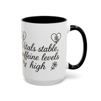 VITALS Stable Caffeine Levels High - Perfect Gift for EMT, Nurse, coffee lover